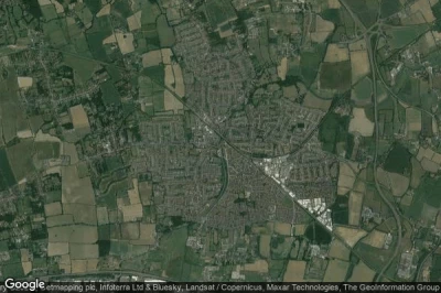 Vue aérienne de Wickford
