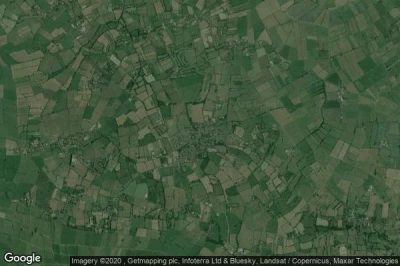 Vue aérienne de Wedmore