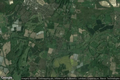Vue aérienne de Wateringbury