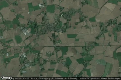 Vue aérienne de Terrington Saint Clement