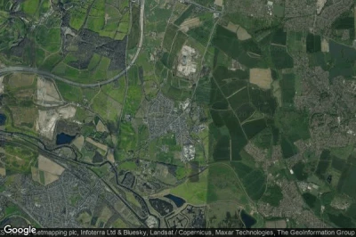 Vue aérienne de Swillington