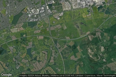 Vue aérienne de Stoke