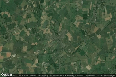 Vue aérienne de South Petherton