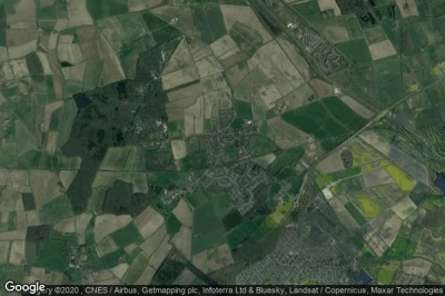 Vue aérienne de Skellingthorpe