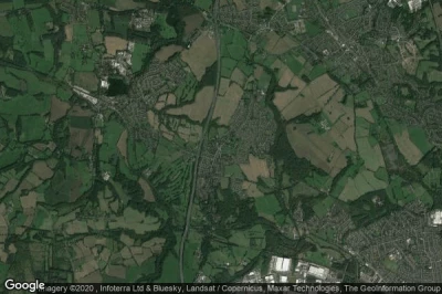 Vue aérienne de Shevington