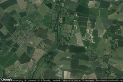 Vue aérienne de North Stoke