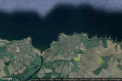 Vue aérienne de Macduff