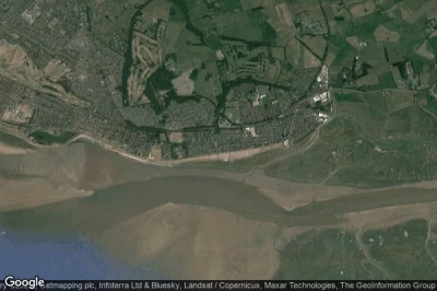 Vue aérienne de Lytham