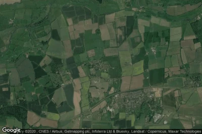 Vue aérienne de Longworth