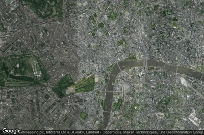 Vue aérienne de London