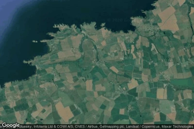 Vue aérienne de Llanrhian