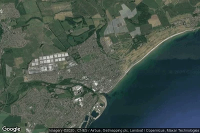 Vue aérienne de Leven