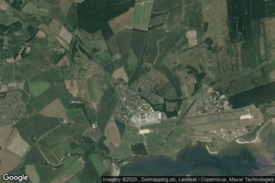 Vue aérienne de Leuchars