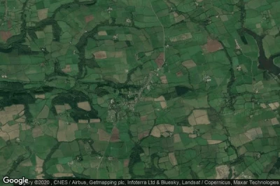 Vue aérienne de Kilkhampton