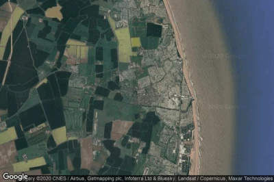 Vue aérienne de Ingoldmells