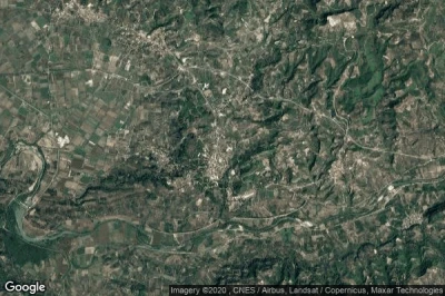 Vue aérienne de Archaia Olympia