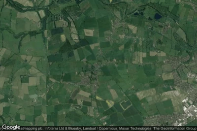 Vue aérienne de High Etherley