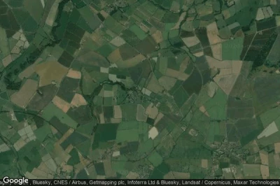 Vue aérienne de Goadby Marwood