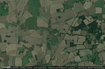 Vue aérienne de Gislingham