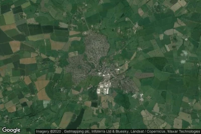 Vue aérienne de Gillingham