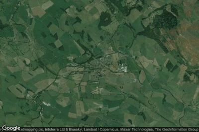 Vue aérienne de Gargrave