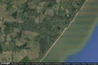 Vue aérienne de Frinton-on-Sea