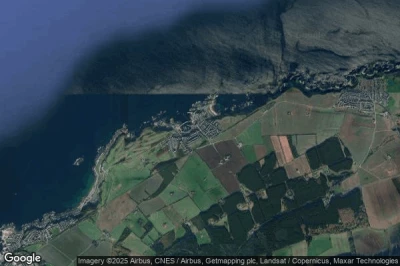 Vue aérienne de Findochty