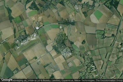Vue aérienne de Duxford