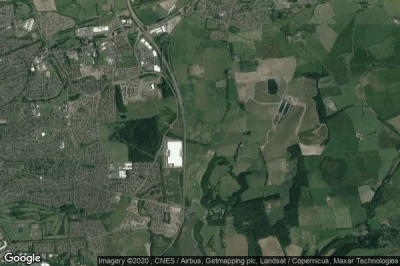 Vue aérienne de Crossgates