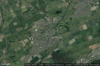 Vue aérienne de Cowdenbeath