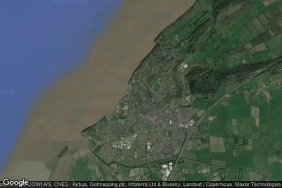 Vue aérienne de Clevedon