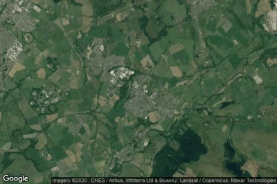 Vue aérienne de Cleator Moor