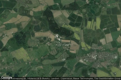Vue aérienne de Chicksands