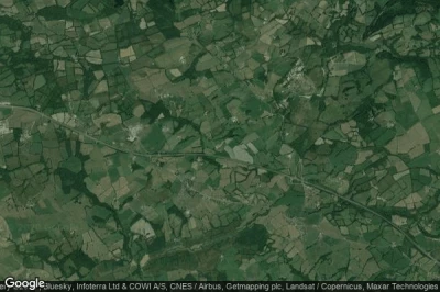 Vue aérienne de Carmarthenshire