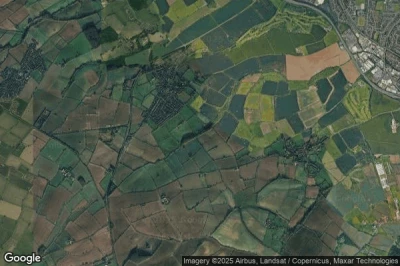 Vue aérienne de Broughton