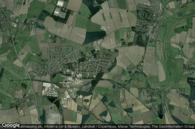 Vue aérienne de Bircotes