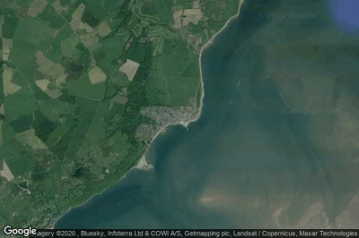 Vue aérienne de Beaumaris