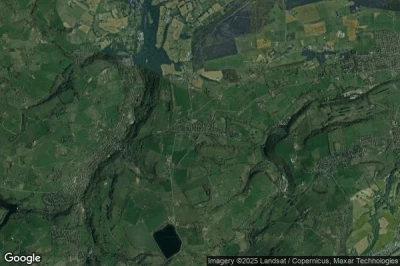 Vue aérienne de Barkisland