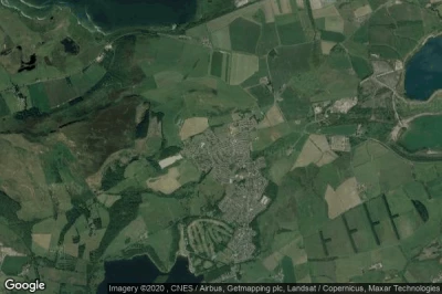 Vue aérienne de Ballingry