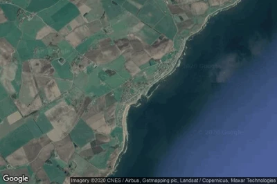 Vue aérienne de Balintore