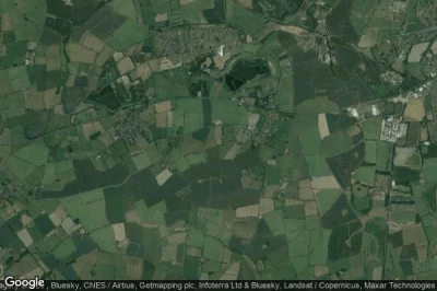 Vue aérienne de Ashfordby