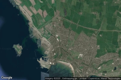 Vue aérienne de Ardrossan