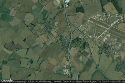 Vue aérienne de Alconbury