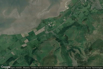 Vue aérienne de Aber