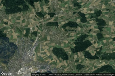 Vue aérienne de Wiesendangen / Wiesendangen