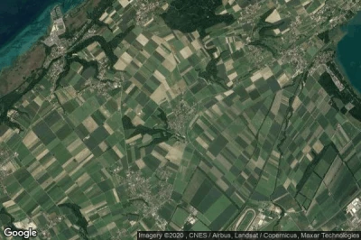 Vue aérienne de Villars-le-Grand