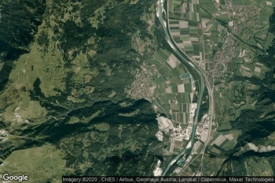 Vue aérienne de Untervaz