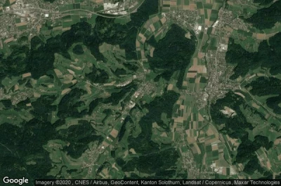 Vue aérienne de Uerkheim