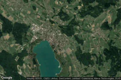 Vue aérienne de Pfaffikon