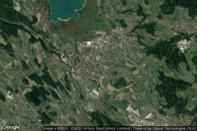 Vue aérienne de Wetzikon / Ober-Wetzikon